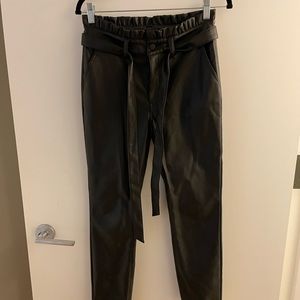 Leather pants/joggers